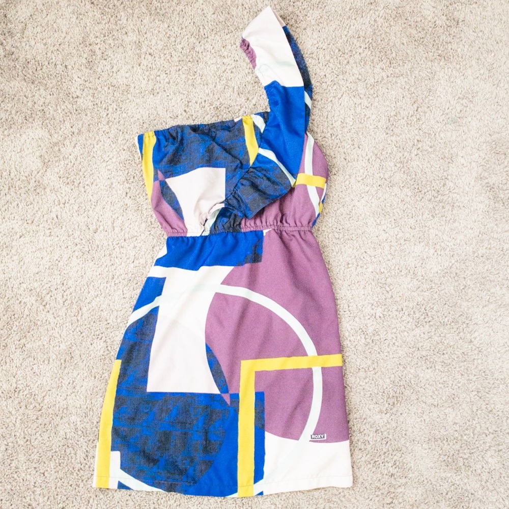 Roxy one shoulder mini dress